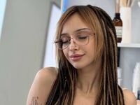 naked girl with webcam masturbating with dildo AmeliShe